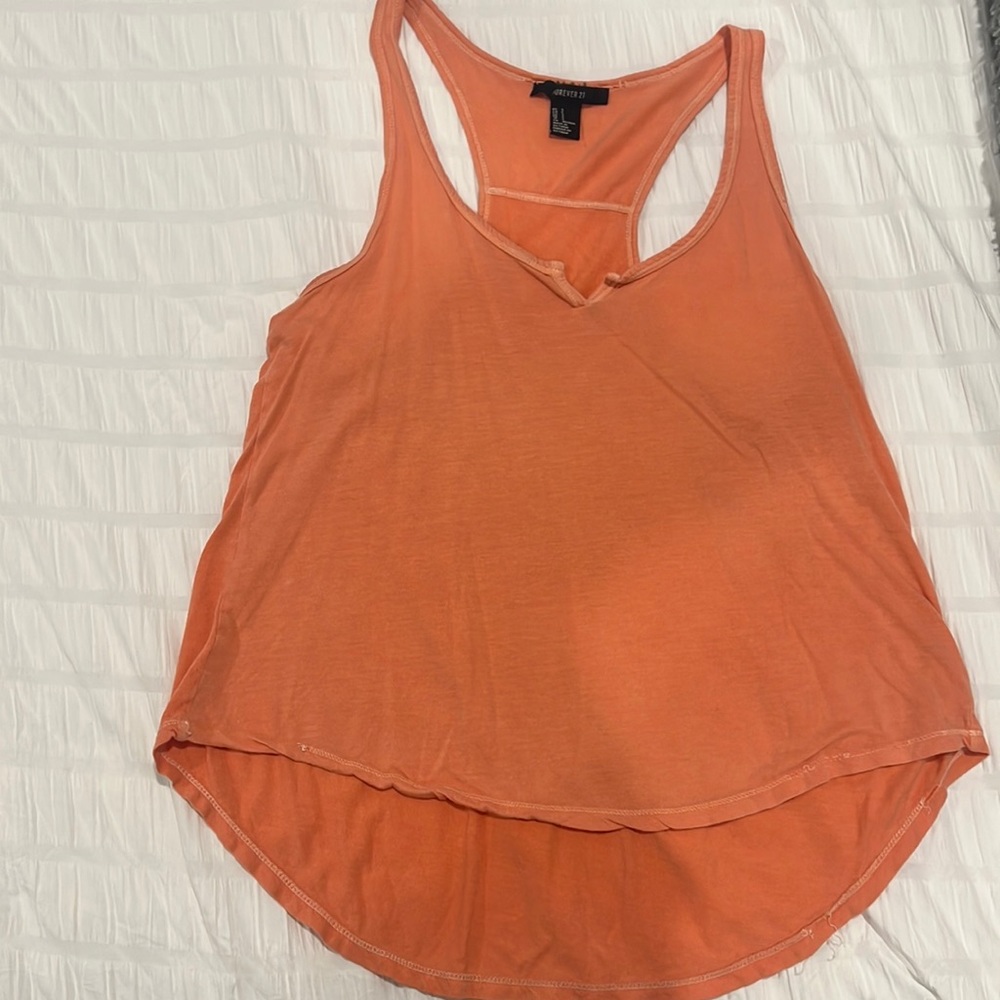 Peach tank top